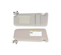 Paire de Pare-Soleil Beiges pour Voiture, Gauche et Droite, compatibles avec Toyota Camry 2007-2011, sans Toit ouvrant ni éclairage