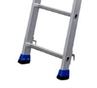 Paire de patins chaussants DUARIB noirs/bleus bas plan inférieur & intermédiaire - 380926