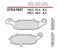 PAIRE De Patins De Frein Avant Brembo Kawasaki GPZ Étrier Droit 1100 95 > 96