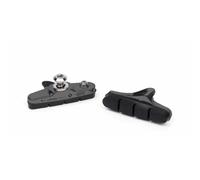Paire de patins de frein plus porte patins alu Elvedes Shimano Noir