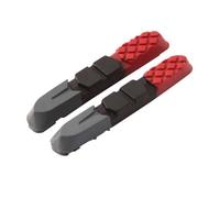 Paire De Patins De Frein Tri-Gomme Clarks - Rouge - 72 Mm Multicolore
