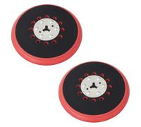 Paire de patins de ponçage auto-agrippants de 15,2 cm compatibles avec Bos-ch GET75-6N RSM6044 RSM6045 RSM6046