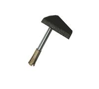Paire de pattes de fixation (au mur) Dommartin H. 40mm X L. 75mm