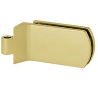 Paire de paumelle arrondie pour feuillure de 35 mm laiton poli METALUX NM98138000