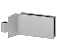 Paire de paumelle rectangulaire pour feuillure de 35 mm chromé mat METALUX NM89136000