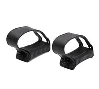 Paire de pédales 1/2 avec sangles antidérapantes pour vélo d'appartement | Réglables, rechange, vélo d'appartement, pédalier intérieur, antidérapant