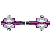 Paire de pedales automatiques oneup xc clip violet
