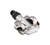Paire de pedales automatiques shimano pd mt520 argent avec cales sm sh51