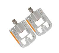 Paire de pédales de vélo antidérapantes en alliage d'aluminium compactes pour code P8, pédale de repose-pieds pliable moderne, marchepied rétractable, marchepied latéral avec fermeture rapide