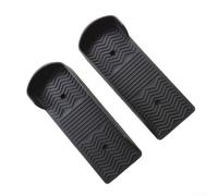 Paire de pédales elliptiques pour machine à pied, 12 x 36 cm, ABS antidérapant, remplacement pour vélo d'appartement et rameur, trou M10 compatible avec tube carré de 30 mm