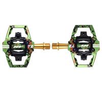 Paire de pedales ht components t2t camo vert