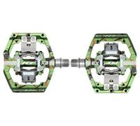 Paire de pedales ht components x3 camo vert