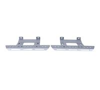 Paire de pédales latérales en alliage d'aluminium, accessoires de plaque de repose-pieds adaptés à la voiture sur chenilles AXIAL SCX10 1/10 RC (Ruban A Type)