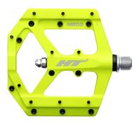 Paire De Pédales ME03 Jaune 966000202 HT-COMPONENTS Plat Vélo Pédales