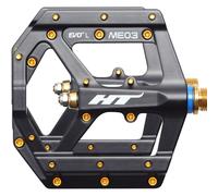 Paire De Pédales ME03 Titane Noir 966000206 HT-COMPONENTS Flat Vélo Pédales