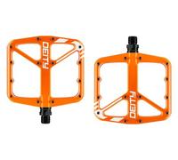 Paire de pedales plates deity supervillain orange