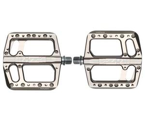 Paire de pedales plates ht components raven ans12 gris
