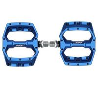Paire de pedales plates ht components spider af03 bleu royal