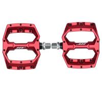 Paire de pedales plates ht components spider af03 rouge