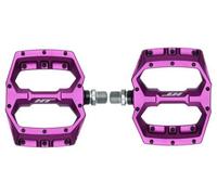 Paire de pedales plates ht components spider af03 violet