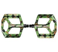 Paire de pedales plates ht components supreme ans10 camo vert