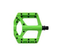 Paire de pedales plates ht components supreme c pa32a vert fluo
