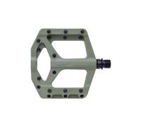 Paire de pedales plates ht components supreme c pa32a vert olive