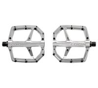 Paire de pedales plates look trail roc argent