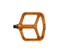 Paire de pedales plates oneup wave orange
