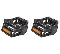 Paire de pedales plates parts 8 3 rebel noir