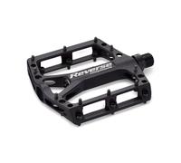 Paire de pédales plates Reverse Components Black one Noir