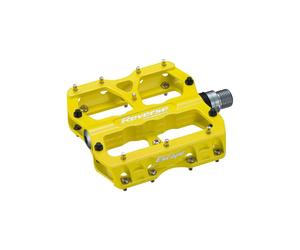Paire de pédales plates Reverse Components Escape Jaune