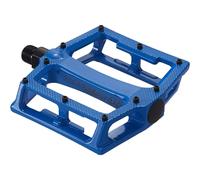 Paire de pédales plates Reverse Components Super Shape-3D Bleu