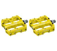 Paire de pedales plates reverse escape jaune