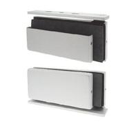 Paire de penture Gauche argent pour glace de 12 mm STREMLER ASSA ABLOY 3598643968025