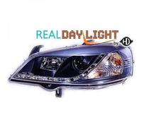 Paire De Phare À LED DRL LHD Clair Noir Pour Vauxhall Astra G 97-04