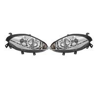 Paire De Phare À Projecteur LED Dragon Clair Chrome Pour Fiat Bravo 07-En Avant