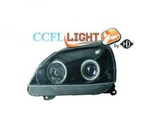 Paire De Phare Projecteur CCFL Clair Noir H1 H7 Pour Renault Clio 01-05