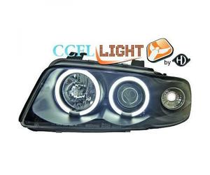 Paire De Phare Projecteur CCFL LHD Clair Noir Pour Audi A4 Berline Avant 8D2