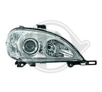 Paire De Phare Projecteur LHD LED Dragon DRL Chrome Mercedes Classe M 1998-05