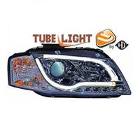 Paire De Phare Projecteur LHD LED Lightbar DRL Clair Chrome Pour Audi A3 03-08
