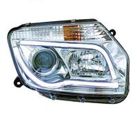Paire De Phare Projecteur LHD LED Lightbar DRL Clair Chrome Pour Dacia Duster
