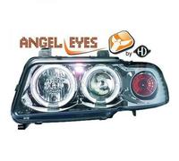 Paire De Phare Projecteur LHD Yeux D'Ange Clair Chrome Pour Audi A4 Avant 8D2