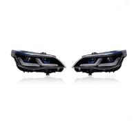 Paire de phares à LED compatibles avec les BMW Série 3 E90/E91 de 5e génération (2005-2011) avec clignotants séquentiels(Halogen,Right rudder,No AFS)