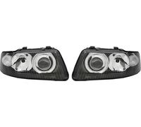 Paire De Phares Avant À LED Avec Verre Clair Pour Audi A3 2000-2003