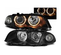 Paire de phares BMW serie 3 E46 Berline de 05/1998 a 08/2001 angel eyes noir-27361165