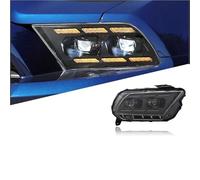 Paire de phares de jour à DEL entièrement à LED compatibles avec Ford Mustang GT Coupé 23L et 50L (2009-2014), version modifiée.(American version,L-hand drive)