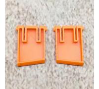 Paire de pieds de clavier de rechange pour Logitech G213 Orange | Pièce de rechange pour clavier - Accessoire de rechange - Support de clavier - Réparation