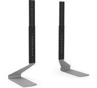 Paire de pieds Erard Fit-Up XXL Noir et Argent pour TV 40-85" E