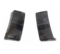 Paire de pierres clignotantes avant noir fumé Siem compatible pour Piaggio Vespa PX 125 150